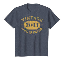 Load image into Gallery viewer, 2003 17 years old 17th Limited Birthday, Anniversary Gift T-Shirt-82880