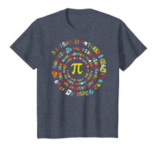 Load image into Gallery viewer, Funny Pi Day Shirt Spiral Pi Math Tee for Pi Day 3.14 T-Shirt-102916