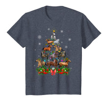 Load image into Gallery viewer, Horse Christmas Tree Lights Funny Horse Xmas Gift T-Shirt