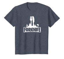 Load image into Gallery viewer, Funny Forknife Video Games Joke Graphic Shirt | Forkknife