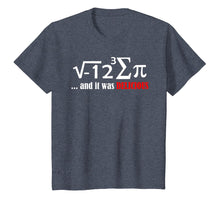 Load image into Gallery viewer, I ate sum pi and it was delicious funny day math nerd Shirt