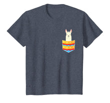 Load image into Gallery viewer, Cute Llama In Pocket Gift T-Shirt