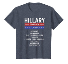 Load image into Gallery viewer, Hillary Clinton for Prison 2020 Jail T-Shirt