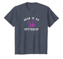 Load image into Gallery viewer, Exercise Motivational Shirt Suck It Up Quote Cycle Tee