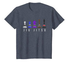 Load image into Gallery viewer, Jiu Jitsu Training Shirt for Chess, Gift for BJJ with Text