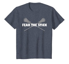 Load image into Gallery viewer, Lacrosse Fear the Stick LAX Practice Lacrosse Coach Gift