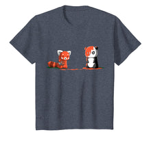 Load image into Gallery viewer, Panda, Red Panda T shirt, Cute I Love Pandabear Tshirt