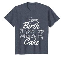 Load image into Gallery viewer, 21st Birthday Shirt Mom of 21 Year Old Son Daughter Birthday