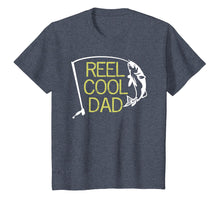 Load image into Gallery viewer, Reel Cool Dad T-Shirt Fishing Daddy Father's Day Gift S