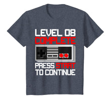Load image into Gallery viewer, Level 8 Complete 8 Years Old T-Shirt 8th Birthday Gift