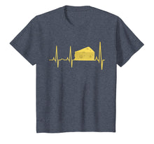 Load image into Gallery viewer, Cheese Heartbeat Shirt - Funny Cheese Lover Gift Tee