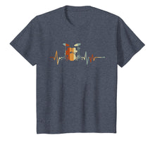 Load image into Gallery viewer, Vintage Drum Heartbeat T-shirt Funny Drummer Gift