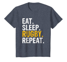 Load image into Gallery viewer, Eat Sleep Rugby Repeat Gift T-Shirt