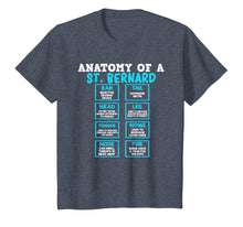 Load image into Gallery viewer, Anatomy of a Saint Bernard Gifts for Dog Mom Dad
