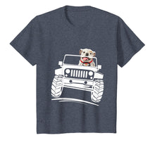 Load image into Gallery viewer, Bulldog Driving Jeep T-Shirt OffRoad Lovers Gift