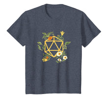 Load image into Gallery viewer, Geeky Polyhedral D20 Dice Set Plant Nerdy T-Shirt