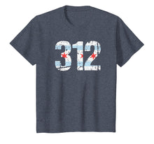 Load image into Gallery viewer, Chicago Shirt Chicago 312 Flag Area Code T Shirt City Pride