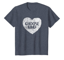 Load image into Gallery viewer, Anti Bullying Choose Kind Shirt Teacher T-Shirt Heart Helmet
