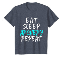 Load image into Gallery viewer, Eat Sleep Archery Repeat Archer Bowman Gift T-Shirt