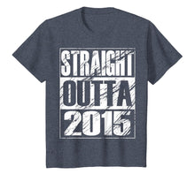 Load image into Gallery viewer, Funny Straight Outta 2015 4th Birthday T-shirt Vintage Gift