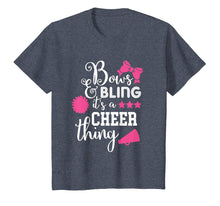 Load image into Gallery viewer, Bows & Bling It's A Cheer Thing Cheerleading T-Shirt