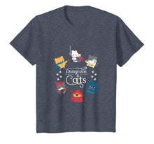Load image into Gallery viewer, Dragon Fire In The Dungeons T Shirts Dungeons and Cats
