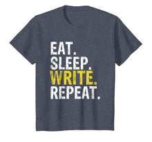 Load image into Gallery viewer, Eat Sleep Write Repeat Writer Gift T-Shirt