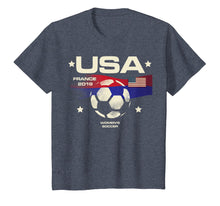 Load image into Gallery viewer, Women's Soccer USA Tshirt | 2019 World Tournament France