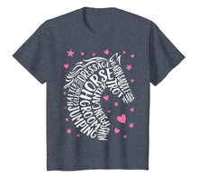 Load image into Gallery viewer, Horse T shirt for Girls Women Gifts Horses Horseback Riding