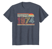Load image into Gallery viewer, 1974 Vintage T Shirt, Birthday Gift Tee. Retro Style Shirt.