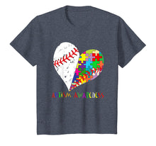 Load image into Gallery viewer, Baseball Autism Awareness T-Shirt
