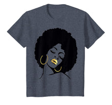Load image into Gallery viewer, Black Girl Magic T-Shirt Lips Natural Afro Diva Melanin