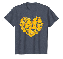 Load image into Gallery viewer, Rubber Duck Shirt Love & Heart for Men & Women as Quack Gift