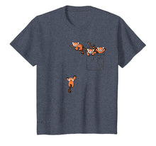 Load image into Gallery viewer, T-Shirt - Pocket Series Cute Red Panda Bear Playing
