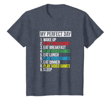 Load image into Gallery viewer, My Perfect Day Video Games T-shirt Funny Cool Gamer Tee Gift