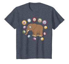 Load image into Gallery viewer, Bingo Elephant Funny T-Shirt with Bingo Balls