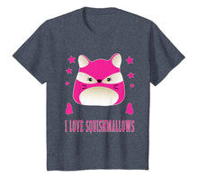 Load image into Gallery viewer, Funny Pink Love Squishmallows Fox Girls Womens T-Shirt