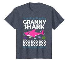 Load image into Gallery viewer, Granny Shark T-Shirt Doo Doo Funny Baby Mommy Kids Video Tee T-Shirt