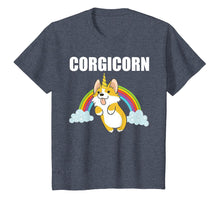 Load image into Gallery viewer, Cute Corgicorn T Shirt | Funny Corgi Lover Shirt Gift