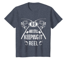 Load image into Gallery viewer, Funny 60th Fisherman Fishing Birthday Gifts Bass Men Tshirts