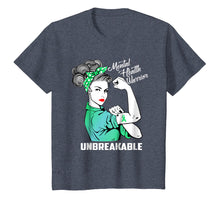 Load image into Gallery viewer, Mental Health Warrior Unbreakable - Awareness Month Shirt