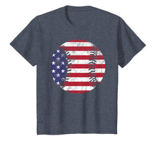 Load image into Gallery viewer, American Flag Baseball Shirt July 4th USA Men Women Kids