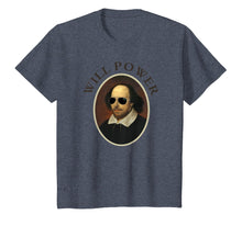 Load image into Gallery viewer, Classic William Shakespeare Will Power TShirt-Retro Vintage