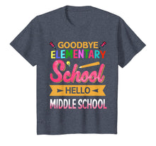 Load image into Gallery viewer, Goodbye Elementary School Hello Middle School T-Shirt