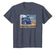 Load image into Gallery viewer, Durango, Colorado Train t-shirt - steam engine, colorful