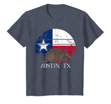 Load image into Gallery viewer, Austin TX Armadillo State Flag Texas Pride shirt T-Shirt