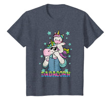 Load image into Gallery viewer, Dadacorn Unicorn Dad And Baby Fathers Day T-Shirt