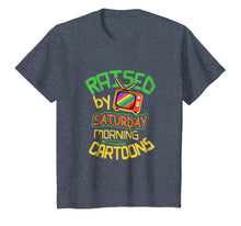 Load image into Gallery viewer, Raised By Saturday Morning Cartoons Retro Style T-Shirt