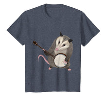 Load image into Gallery viewer, Opossum playing the banjo - possum shirt