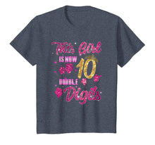 Load image into Gallery viewer, 10 Years Old 10th Birthday Girl 10 Double Digits Gift Shirt